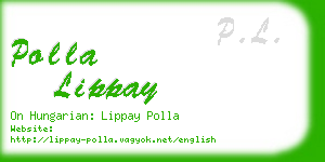 polla lippay business card